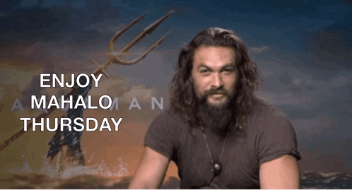 Mahalo Thursday GIF