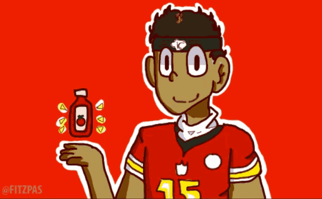 Mahomes Ketchup GIF