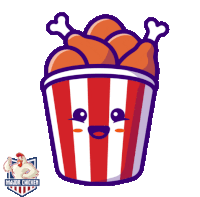 Major Chicken Fried Chicken Sticker