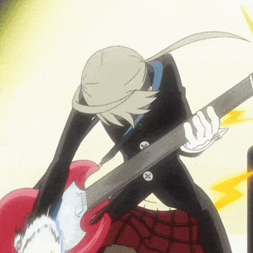 Maka Albarn Guitar GIF