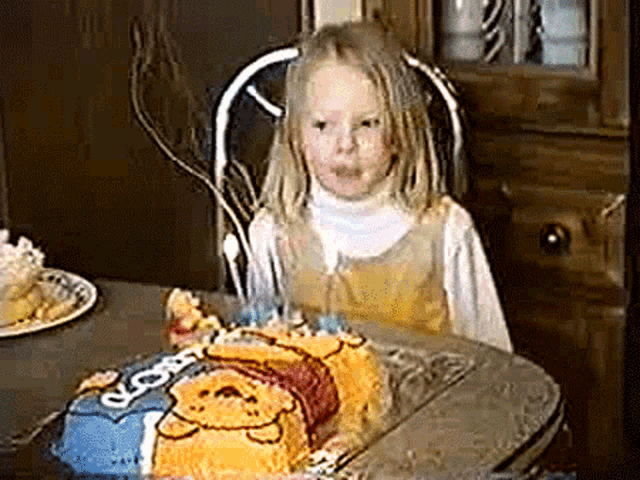 Make A Wish Blow Out The Candles GIF