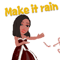 Make It Rain Lignon Sticker