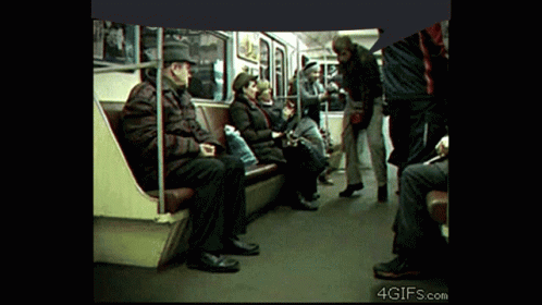 Man Flying On Extintor Text Globe GIF
