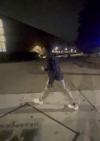 Man Frozen Stuck GIF