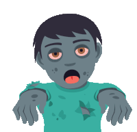 Man Zombie Joypixels Sticker