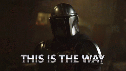 Mando Way Mandalorian GIF. This 498 x 280 animated GIF is part of our mandalorian this is the way collection. Related themes include star wars. Created by…