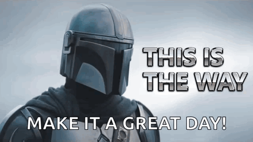 Mando Way This Is The Way GIF. This 498 x 281 animated GIF is part of our mandalorian this is the way collection. Related themes include star wars. Created…