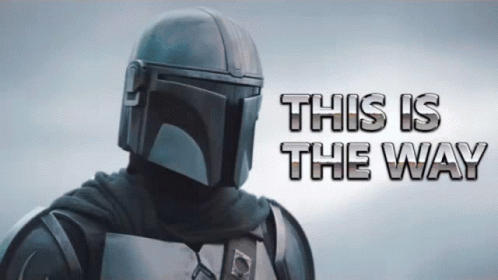 Mando Way This Is The Way GIF. This 498 x 280 animated GIF is part of our mandalorian this is the way collection. Related themes include star wars. Created…