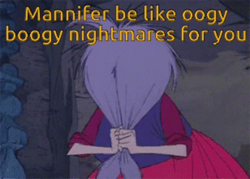 Mannifer Be Like GIF. This 498 x 357 animated GIF is part of our mad madam mim collection. Related themes include boo. Created by Sephirock38. View the…