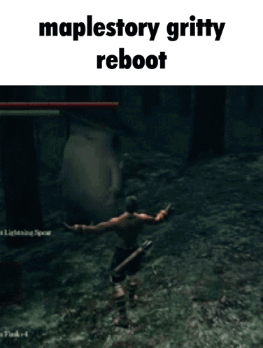Maplestory Gritty Reboot GIF