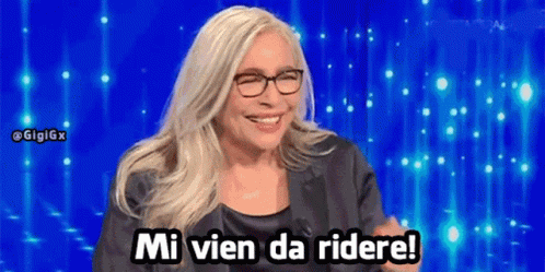 Mara Venier Ridere GIF