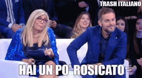 Mara Venier Rosicato GIF