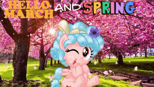 March Spring GIF