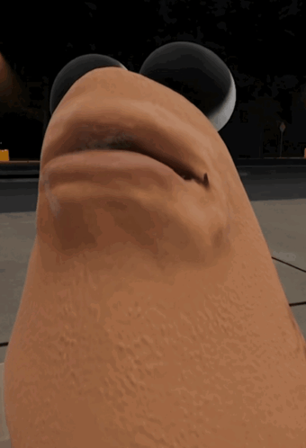 Marcus The Worm In Your Face GIF