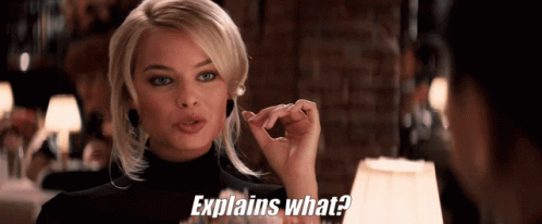 Margot Robbie Explains What GIF. This 498 x 206 animated GIF is part of our margot robbie the wolf of wall street collection. Related themes include…