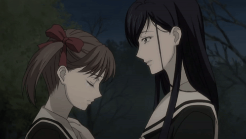 Maria Sama Ga Miteru Yumi And Sachiko GIF