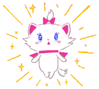 Marie The Aristocats Sticker