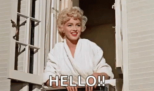 Marilyn Monroe Good Morning GIF
