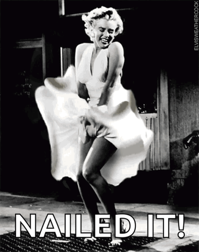 Marilyn Monroe The Seven Year Itch GIF