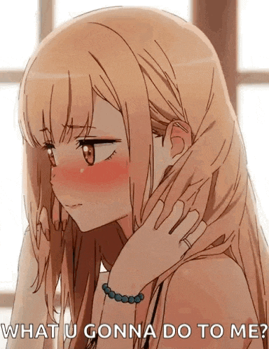 Marin Kitagawa Blush GIF