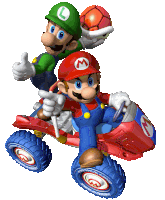 Mario Luigi Sticker