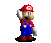 Mario Super Mario Sticker