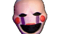 Marionette Fnaf Sticker