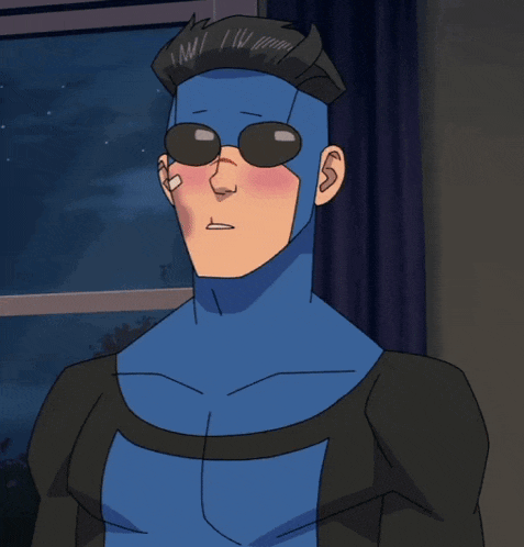 Mark Invincible Invincible Blush GIF