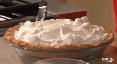 Martha Stewart Cream Pie GIF