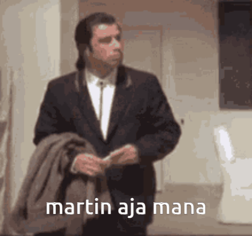Martin Aja Mana GIF. This 498 x 467 animated GIF is part of our meme john travolta collection. Created by brianery. View the original animation, share it…