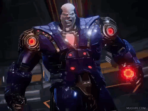 Marvel Future Revolution Kingtron GIF. This 498 x 372 animated GIF is part of our lemonnation collection. Related themes include iron man, spider man…