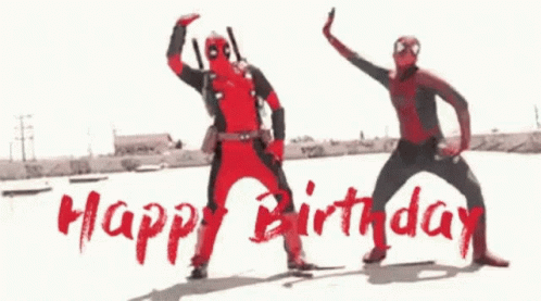 Marvel Happy Birthday GIF. This 498 x 277 animated GIF is part of our happy birthday avengers collection. Related themes include dance, deadpool, happy…