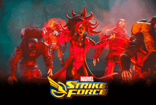 Marvel Strike Force Zombie Scarlet Witch GIF