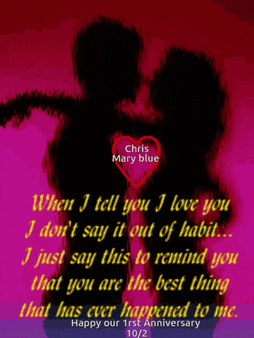 Mary Blue GIF