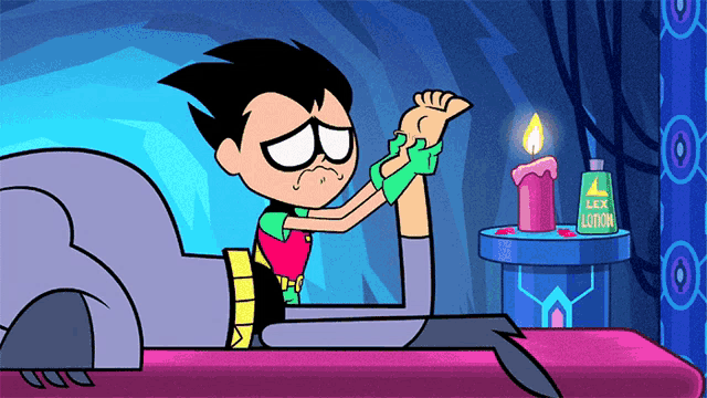 Masaje Robin GIF