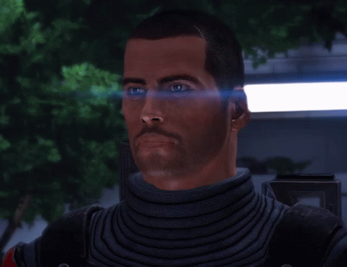 Mass Effect Commander Shepard GIF