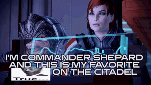 Mass Effect Commander Shepard GIF