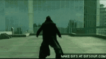 Matrix Dodging Bullets GIF