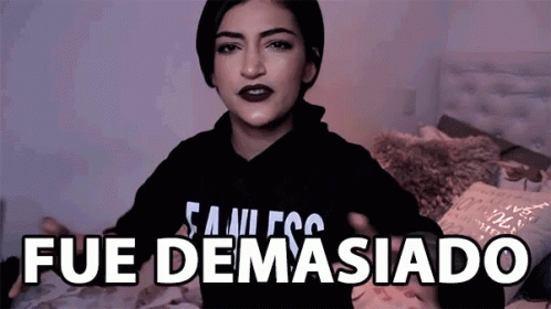 Matu Garces Demasiado GIF. This 498 x 280 animated GIF is part of our suficiente internet por hoy collection. Related themes include enough. Created by…