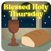 Maundy Thursday Holy Thursday Sticker