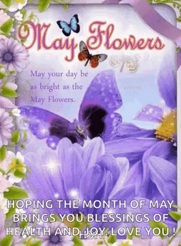 May Day Flowers Happy May Day GIF. This 368 x 498 animated GIF is part of our buon 1 maggio collection. Related themes include sparkle. Created by…