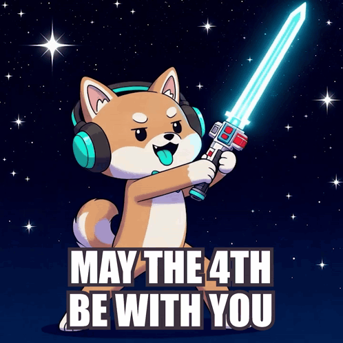 May The 4th Be With You May The Fourth Be With You GIF. This 498 x 498 animated GIF is part of our may the schwartz be with you collection. Related themes…