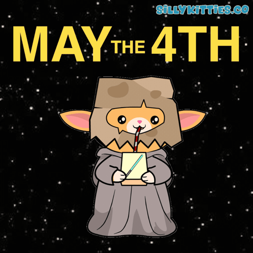 May The 4th Be With You May The Fourth Be With You GIF. This 498 x 498 animated GIF is part of our may the schwartz be with you collection. Related themes…