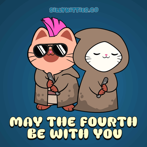 May The Fourth Be With You May The 4th Be With You GIF. This 498 x 498 animated GIF is part of our may the schwartz be with you collection. Related themes…