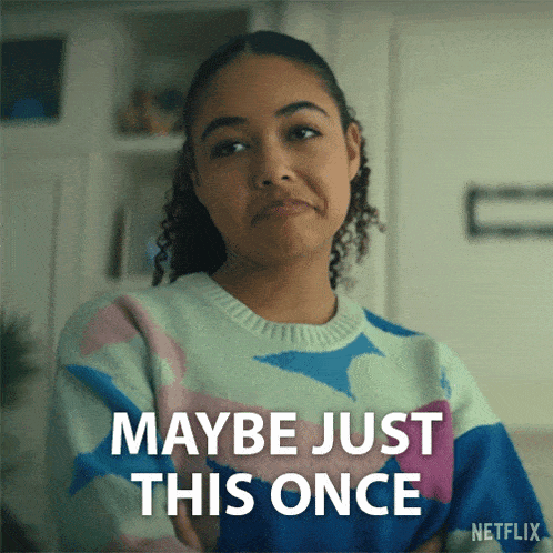 Maybe Just This Once Claire Hargreeves GIF