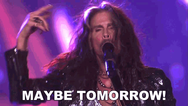 Maybe Tomorrow Steven Tyler GIF