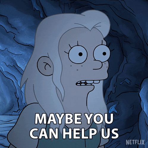 Maybe You Can Help Us Princess Bean GIF