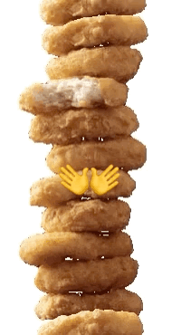 Mc Donalds Chicken Nuggets Good Food GIF