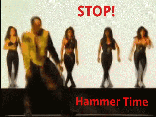 Mc Hammer Hammer Time GIF
