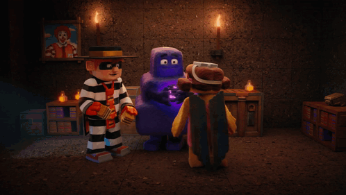 Mcdonalds Minecraft GIF. This 498 x 281 animated GIF is part of our grimace mcdonalds collection. Related themes include minecraft, what. Created by…